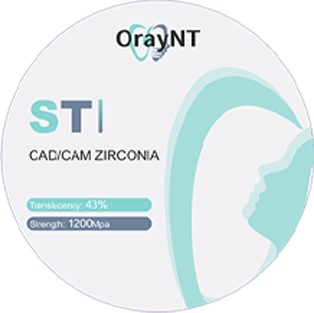 ST White Zirconia Block